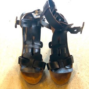 Diane Von Furstenberg strappy heels